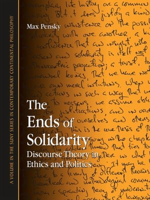 cover image of The Ends of Solidarity